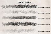 Crosshatching Procreate brushes, a Brush Add-On by MiksKS (Thumbnail 4 of 7)