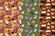 COLLAGE: patterns & cutout elements, an Object Graphic by Lena Nikolaeva (Thumbnail 14 of 15)