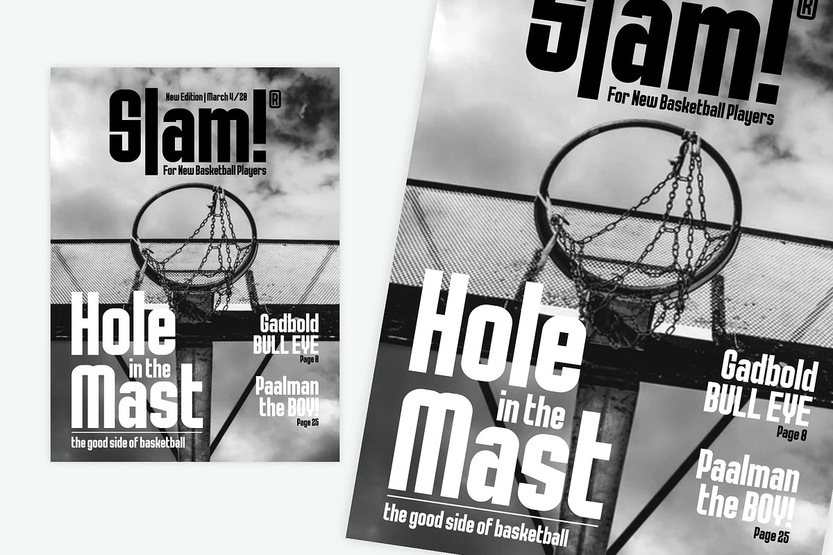 GR NORCH - Sports Display Font, a Serif Font by Garisman Std (Photo 14 of 15)