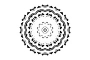 Modern Black and White Mandala Pack, a Decorative Illustration by NJ Himel (Thumbnail 11 of 101)