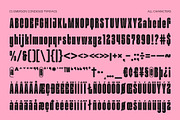 CS Emerson – Bold Font, a Sans Serif Font by Craft Supply Co. (Thumbnail 8 of 8)