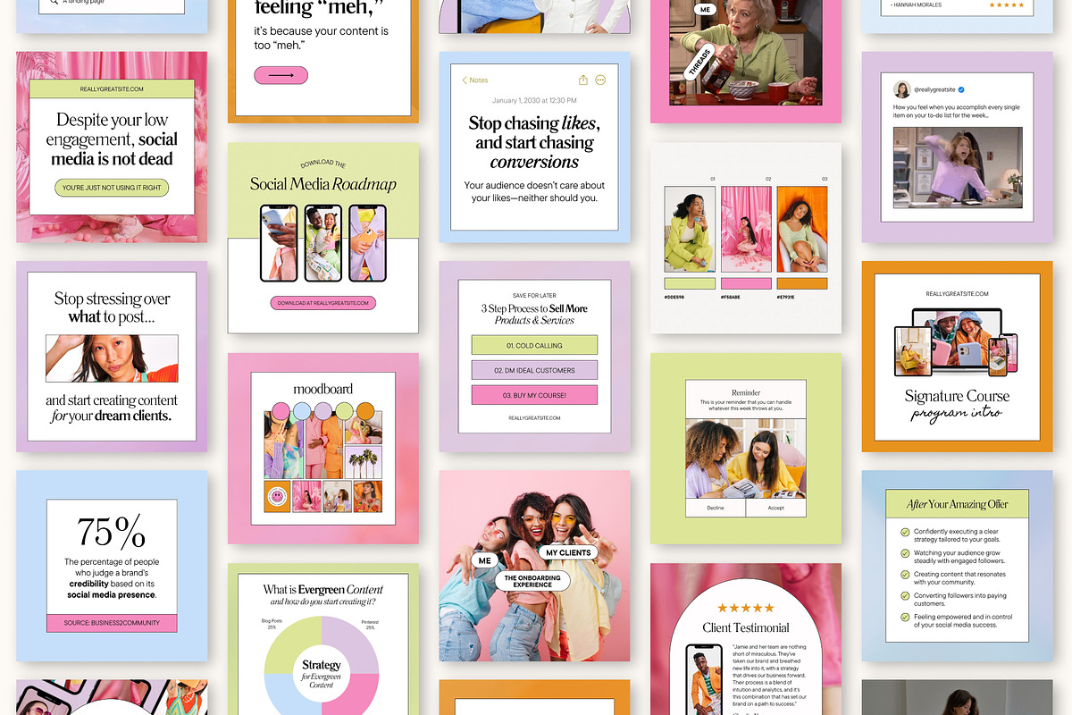 Instagram Creator for Coaches Canva, a Social Media Template by Fallon Gerst (Photo 31 of 47)