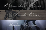 oliver quin - handwriting script, a Script Font by Gittype (Thumbnail 12 of 12)