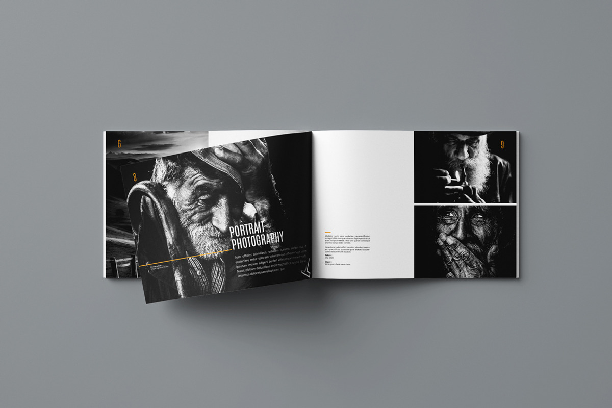Photography Portfolio Template, a Brochure Template by adekfotografia (Photo 5 of 14)