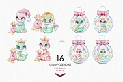 Watercolor Snakes | New year 2025, a Seasonal Illustration by katmonne (Thumbnail 3 of 10)