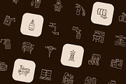 Oil Industry Icon Set, an Outline Icon by Prosymbols (Thumbnail 5 of 7)