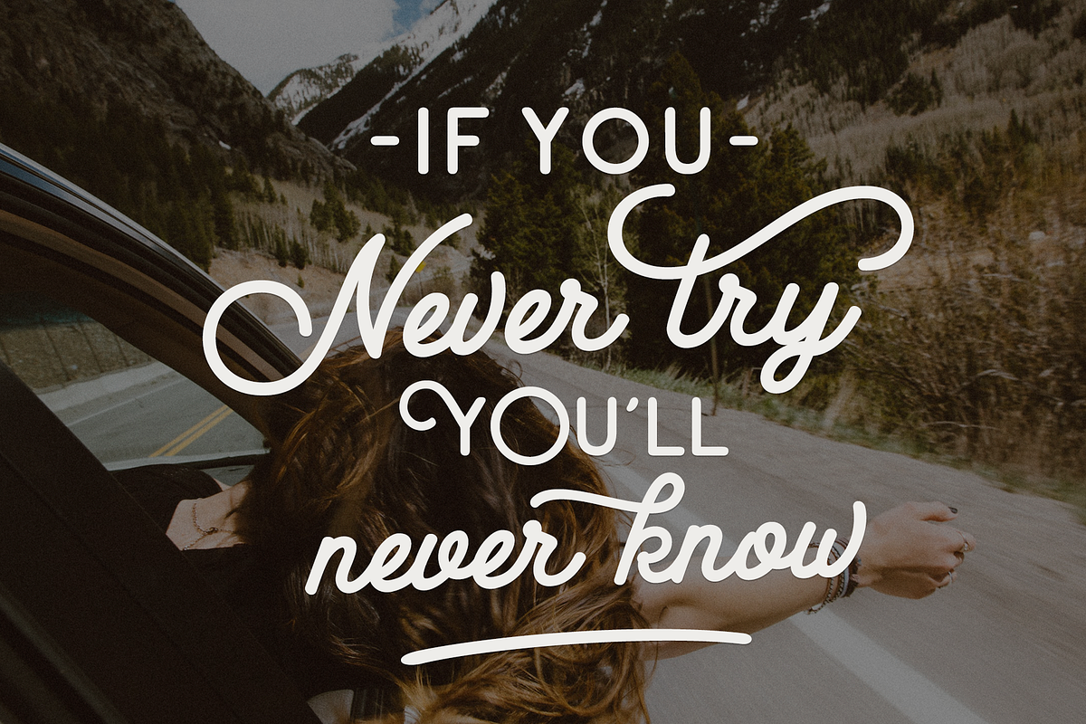 Road Crew, a Script Font by Larin Type Co. (Photo 9 of 11)