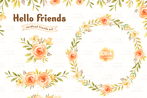 Hello Friends Woodland Animals Set