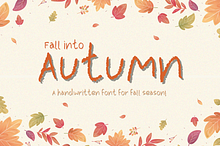 Autumn - A Handwritten Font