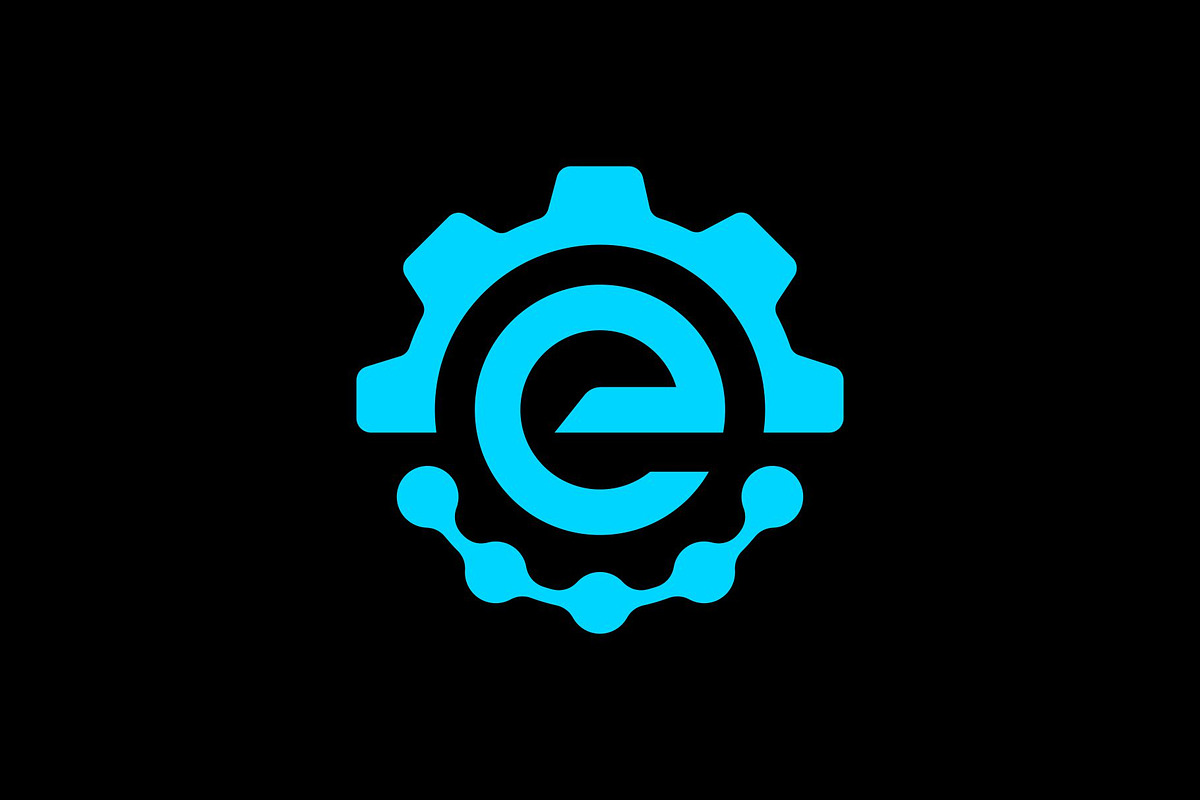 Letter E Gear Logo, a Branding & Logo Template by Buqancreative (Photo 4 of 4)
