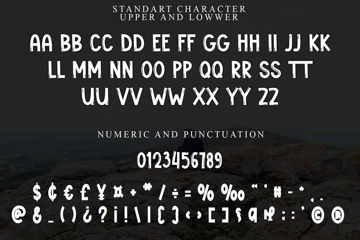 Scary Darkness, a Serif Font by InermediaSTUDIO (Photo 3 of 8)