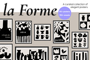 La Forme - Elegant Poster Collection, an Object Graphic by Elena Choo (Thumbnail 1 of 9)