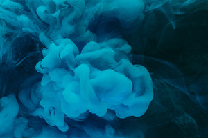 Color smog splash paint texture blue water fog