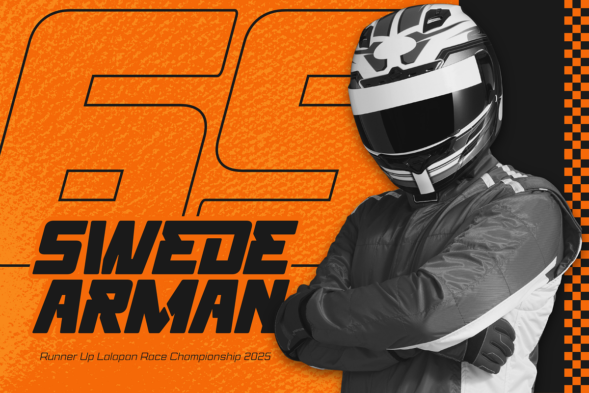 AxzerSports - Automotive Racing Logo, a Sans Serif Font by Nirmana Visual (Photo 11 of 15)
