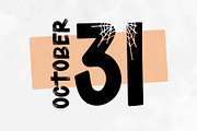 HAUNTED - A Halloween Font, a Font by Dansie Design (Thumbnail 4 of 9)