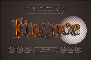 Bronze - Editable Text Effect