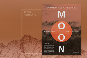 Music Festival Flyer Template, a Flyer Template by Boris Cupac
