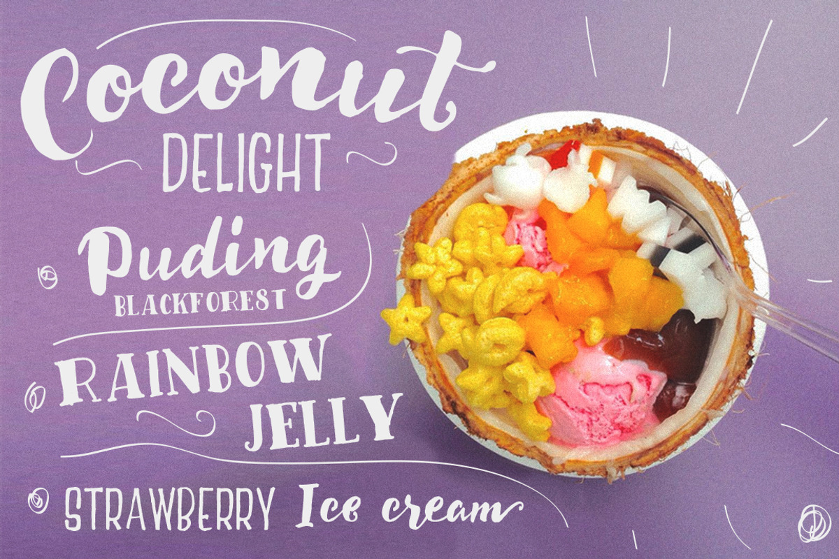 Delight Font Pack & Extra preview 3