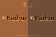 Brandon Graciela, a Serif Font by Creative Keelik (Thumbnail 5 of 17)