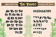 Tiki Bongo - Tropical Display Font, a Handwritten Font by Inviline.co (Thumbnail 10 of 13)