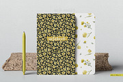 Yellow flowers. Watercolor set., an Illustration by Noli Molly Store (Thumbnail 7 of 8)