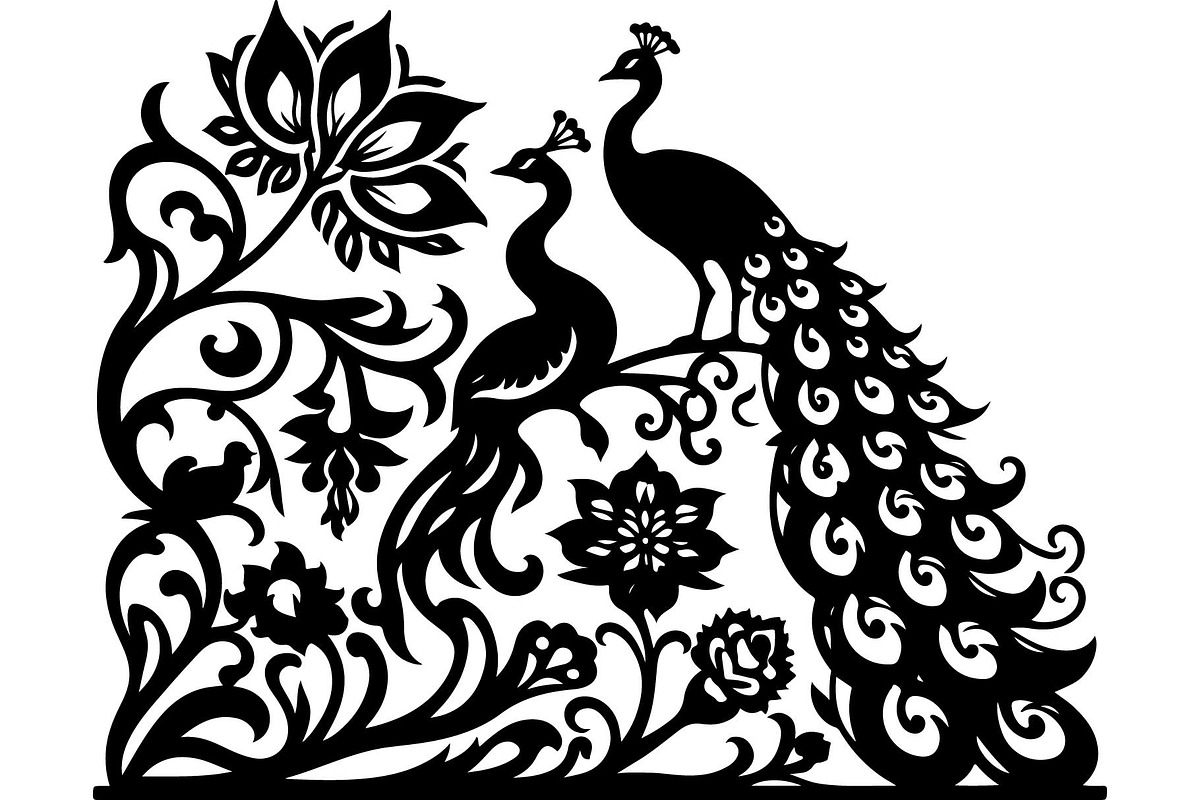 Elegant Nature & Wildlife SVG Set, an Object Graphic by jahid234 (Photo 2 of 10)