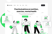 Animated Medical Mini Illustrations, a Person Illustration by Vectors Market (Thumbnail 4 of 7)