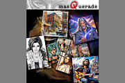 masQuerade - Photoshop FX, an Action Add-On by Pencil Pixels (Thumbnail 1 of 26)