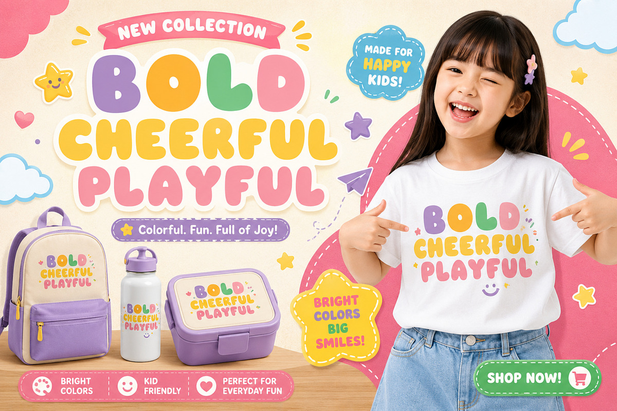 Rocket Bubble - Cute Font, a Sans Serif Font by Limited.studio (Photo 2 of 5)
