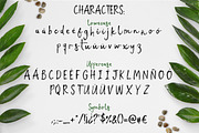 Tropical vibes - Dry brush font, a Script Font by Andrea De Oliveira (Thumbnail 2 of 6)