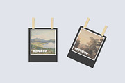 Polaroid Photos Collage Mockup, a Print Template by safrizalstudio (Thumbnail 5 of 5)