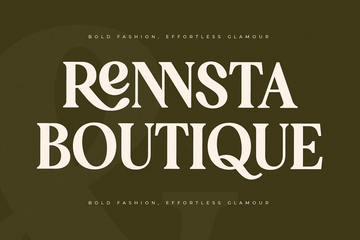 Qeldorat Modern Serif Font, a Serif Font by Letterena Studios (Photo 3 of 15)