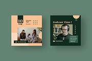 Podcast Instagram Post, a Social Media Template by MikroType Std (Thumbnail 2 of 4)