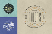 Retro Logo Templates V.03, a Branding & Logo Template by Easybrandz (Thumbnail 1 of 4)