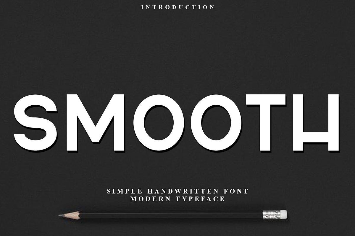 Smooth, a Script Font by InermediaSTUDIO (Photo 1 of 7)