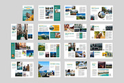 Travel Magazine Template, a Magazine Template by xtratimebd (Thumbnail 9 of 9)