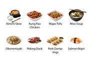 East Asian Culinary Journey - PNG, a Food Illustration by Nurlan's shop (Thumbnail 3 of 4)