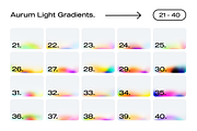 100 Aurum Light Gradients Collection, a Texture Graphic by Asylab (Thumbnail 3 of 16)