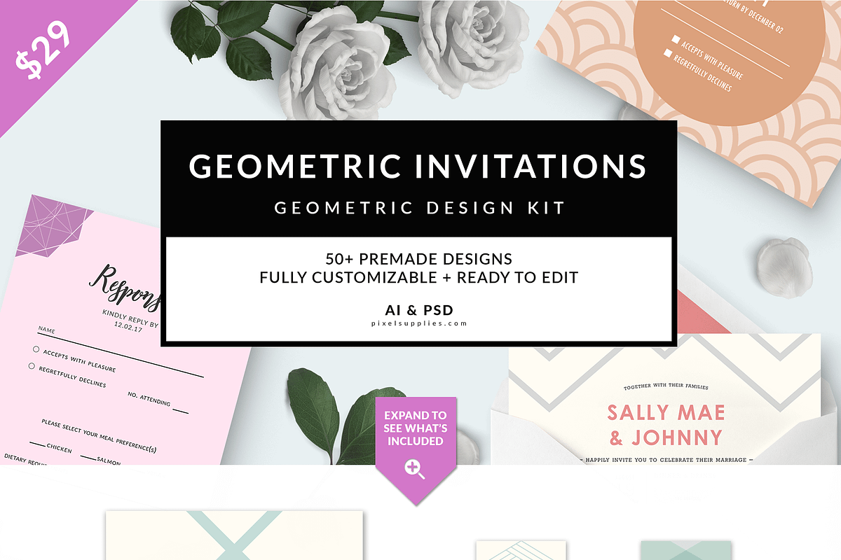 Geometric Mega Bundle // GMTRK, an Object Graphic by Pixel Supplies (Photo 7 of 30)