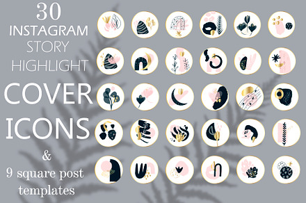 Highlight Instagram Cover Icons 30