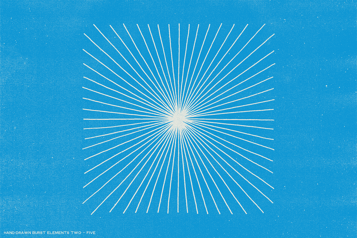36 hand-drawn burst elements, an Object Graphic by The Shop (Photo 4 of 25)