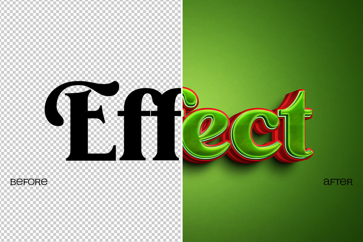 Melon Text Effect, a Layer Style Add-On by dokudokunomi (Photo 3 of 4)