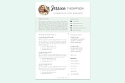 Resume Template + Cover Letter WORD, a Resume Template by PAPPERMINT RESUME STUDIO (Thumbnail 5 of 5)