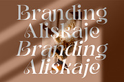 Branding Aliskaje Modern Serif Font, a Serif Font by Storytype Studio (Thumbnail 2 of 9)