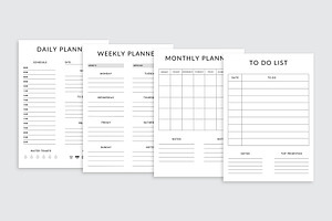 Digital Planner Template Canva