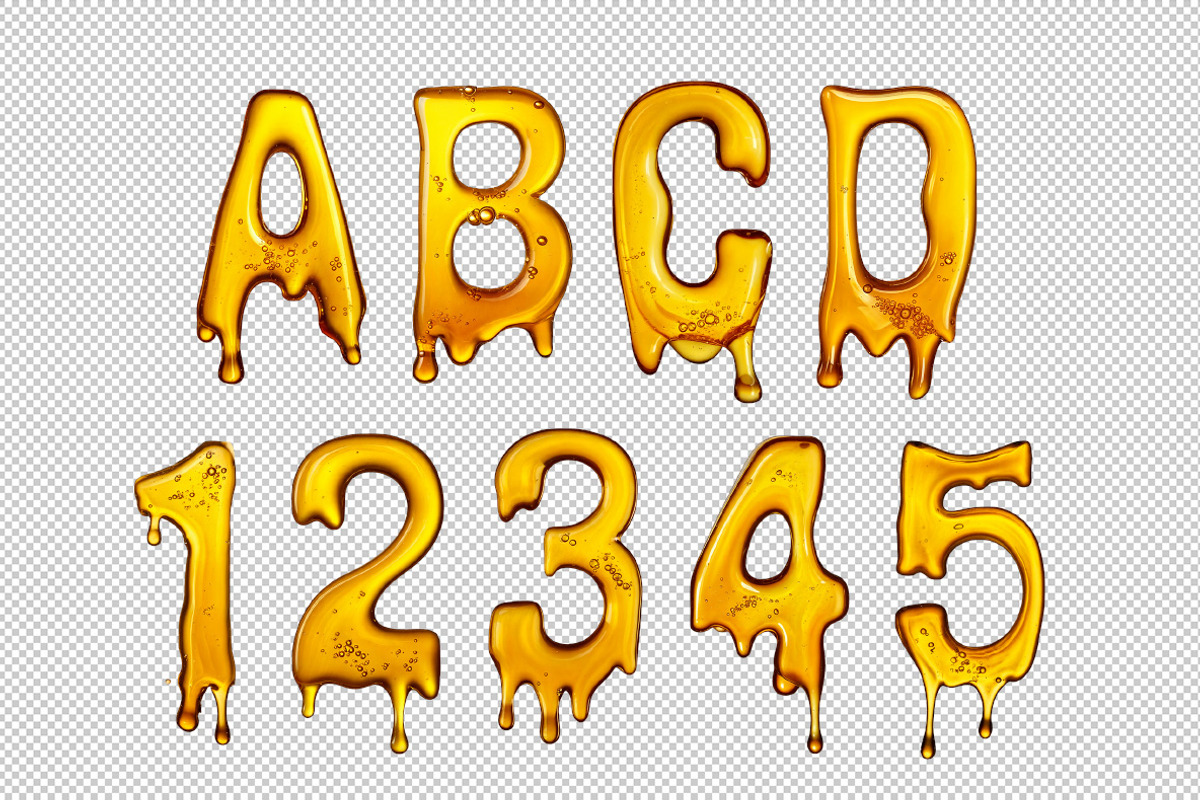 Melted Honey Font, a Font by Handmadefont (Photo 10 of 10)