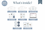 Podcast mega bundle Canva template, a Social Media Template by Cate Creates (Thumbnail 2 of 10)