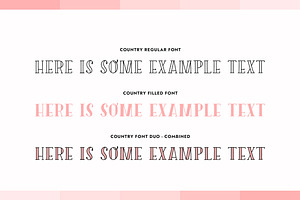 Country Font