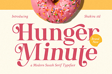 Hunger Minute - Modern Stylish Swash