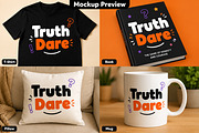 Truth Dare, a Slab Serif Font by Wow Magic (Thumbnail 4 of 9)